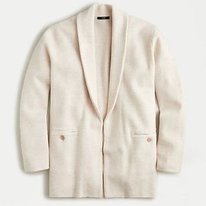 Camille sweater blazer with shawl collar
